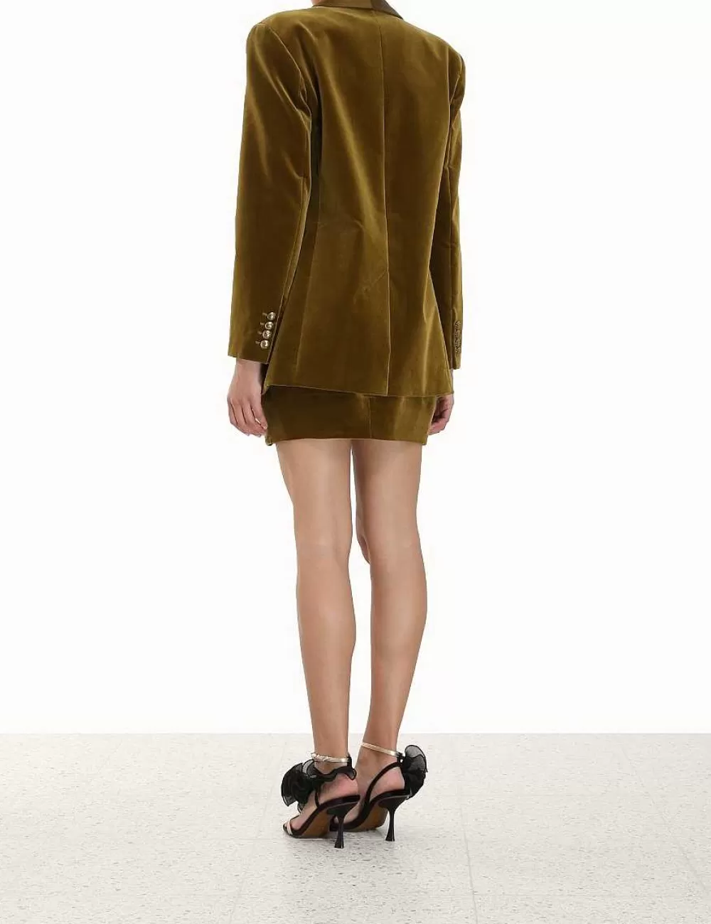 Flash Sale ZIMMERMANN Lyrical Velvet Mini Skirt