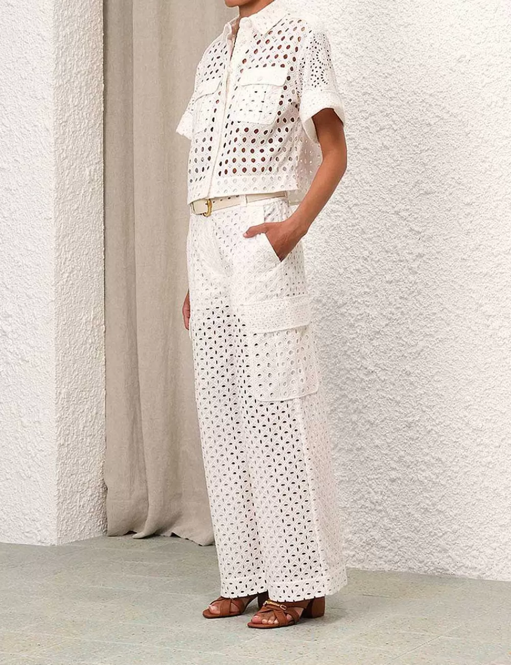 Online ZIMMERMANN Matchmaker Anglaise Shirt