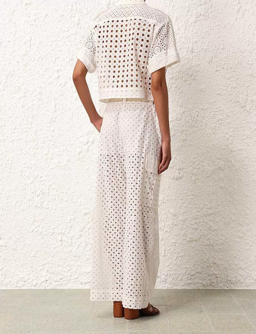 Best Sale ZIMMERMANN Matchmaker Anglaise Shirt