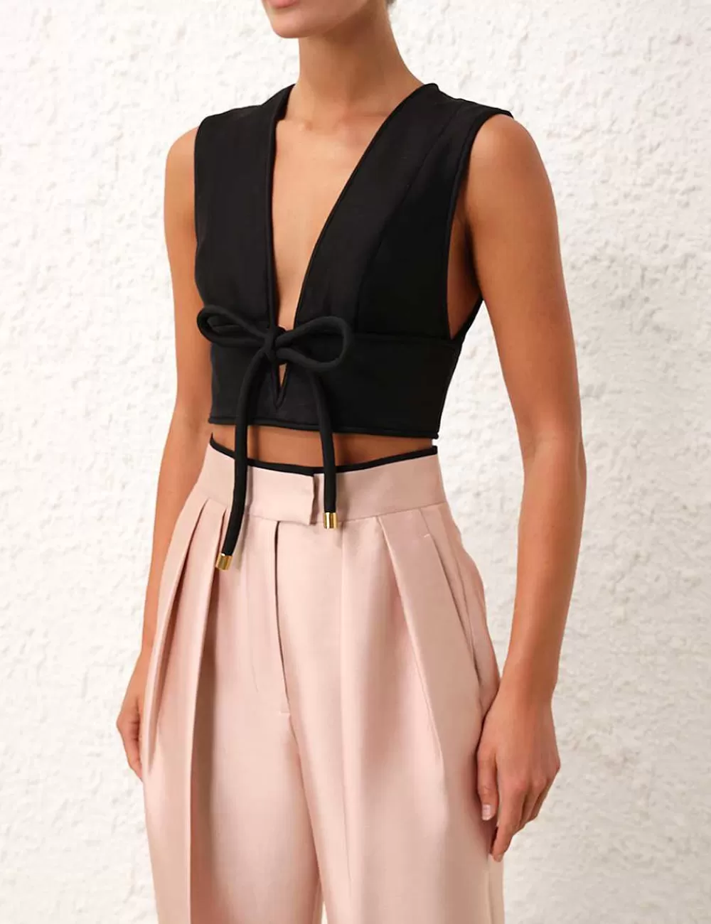Shop ZIMMERMANN Matchmaker Bow Bodice