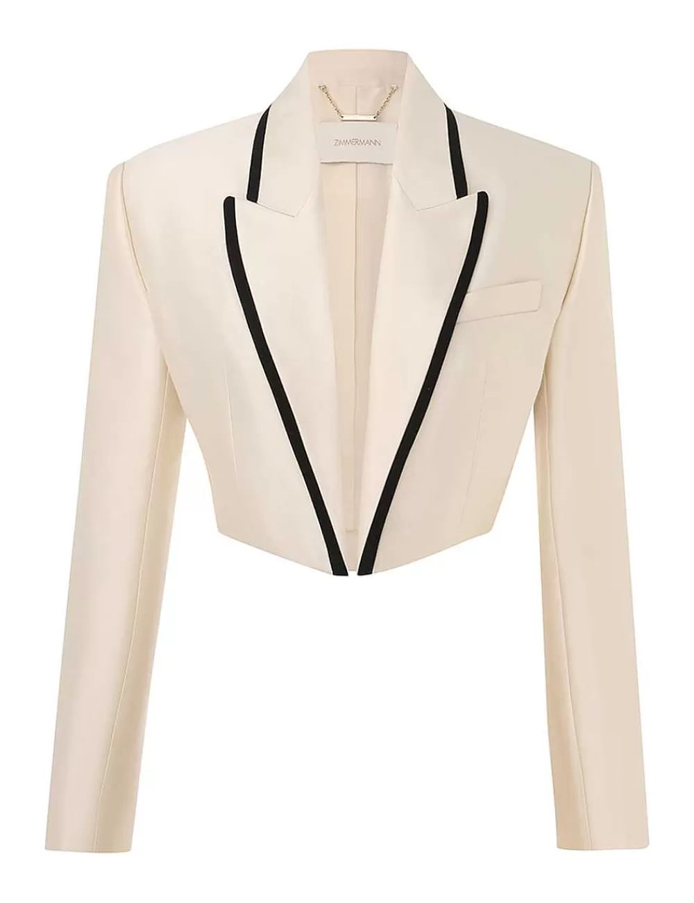 Cheap ZIMMERMANN Matchmaker Cropped Jacket