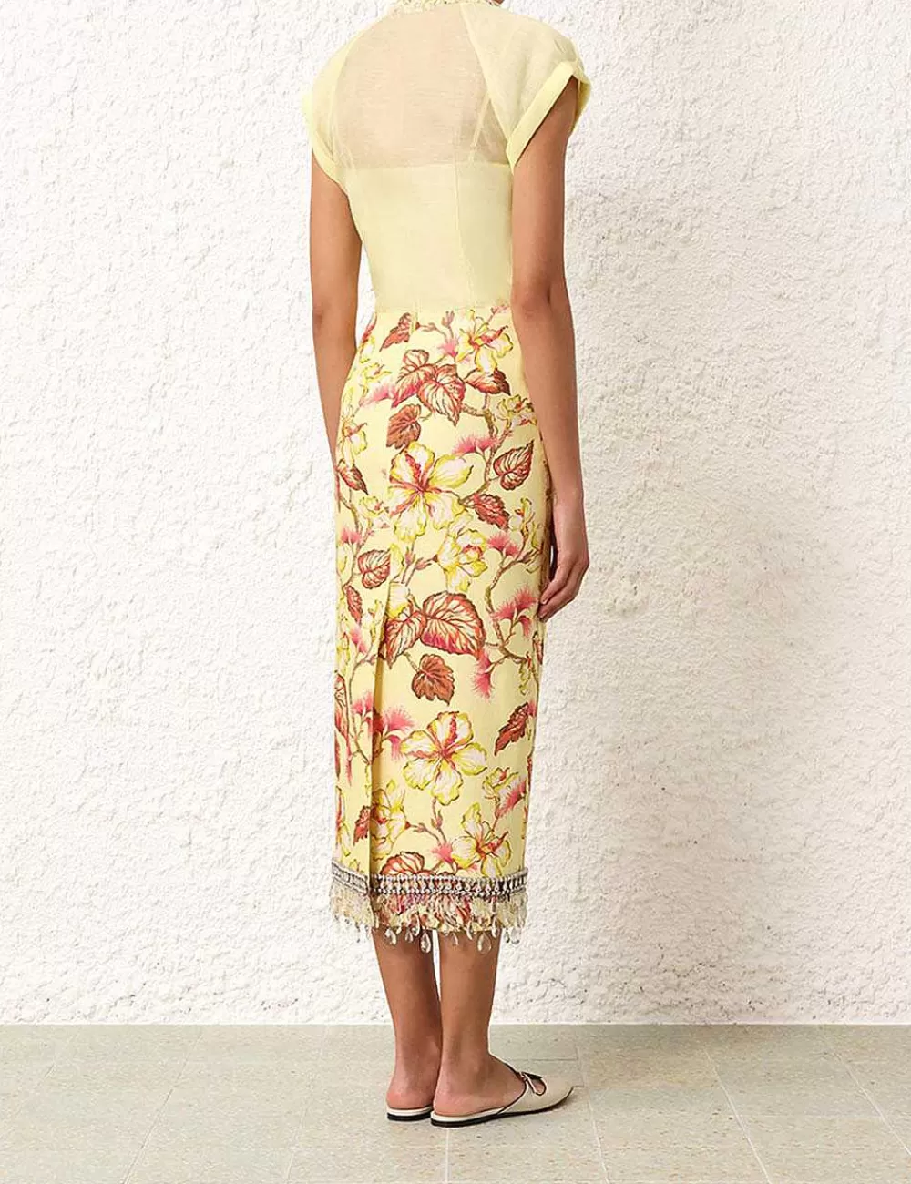 New ZIMMERMANN Matchmaker Diamante Skirt