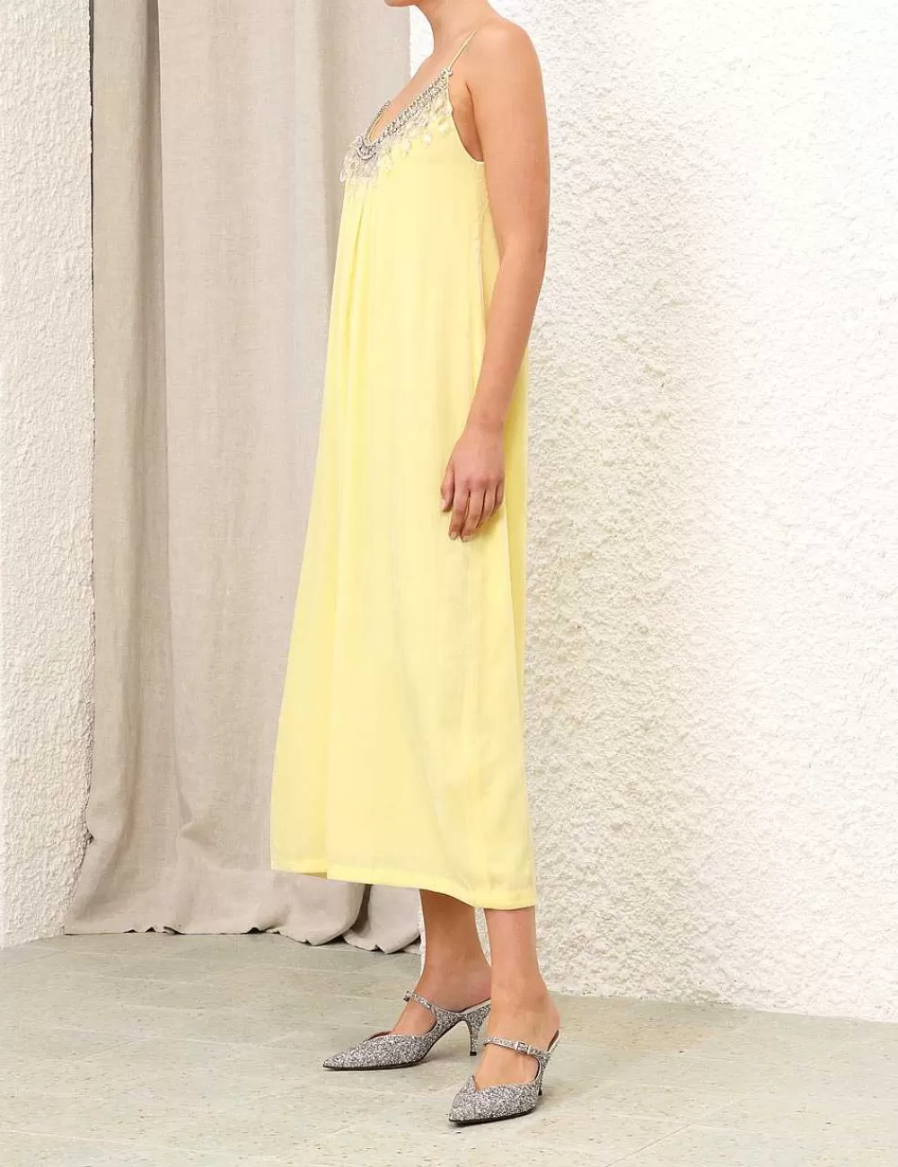 Best ZIMMERMANN Matchmaker Diamante Slip Dress
