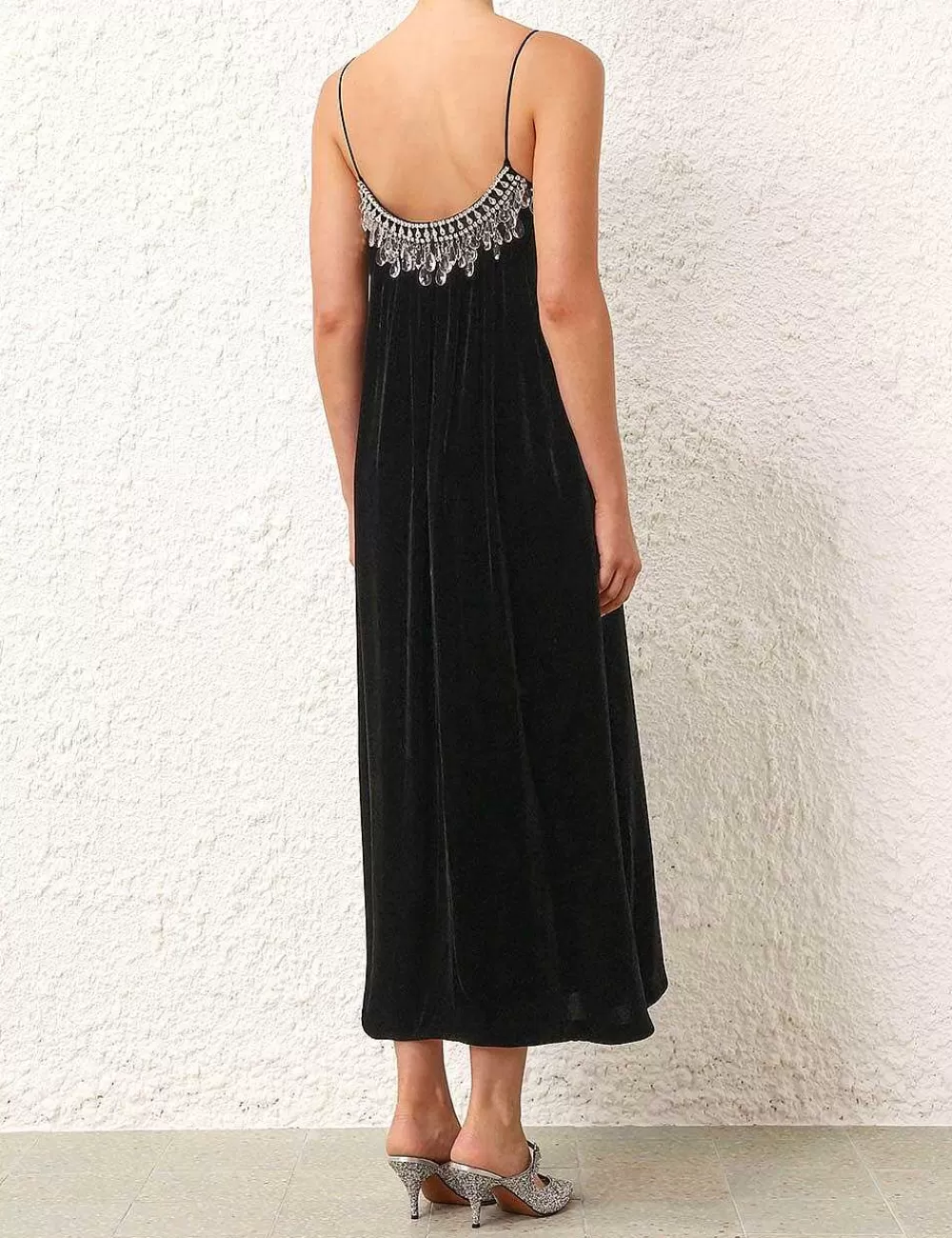 Outlet ZIMMERMANN Matchmaker Diamante Slip Dress