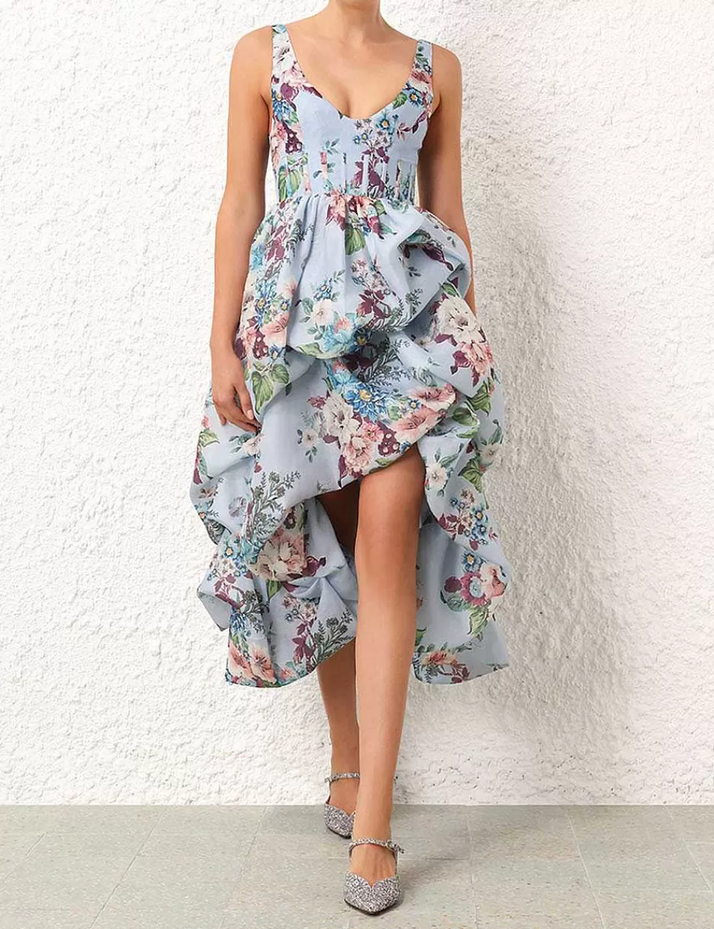 Flash Sale ZIMMERMANN Matchmaker Drape Midi Dress