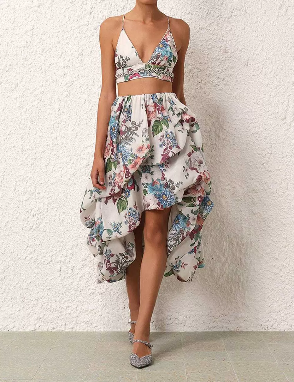 Fashion ZIMMERMANN Matchmaker Drape Skirt