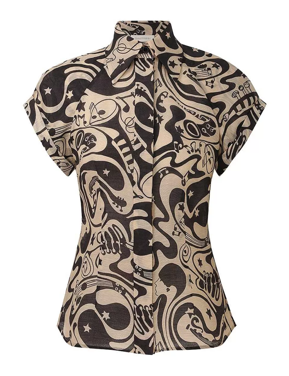 Flash Sale ZIMMERMANN Matchmaker Fitted Blouse