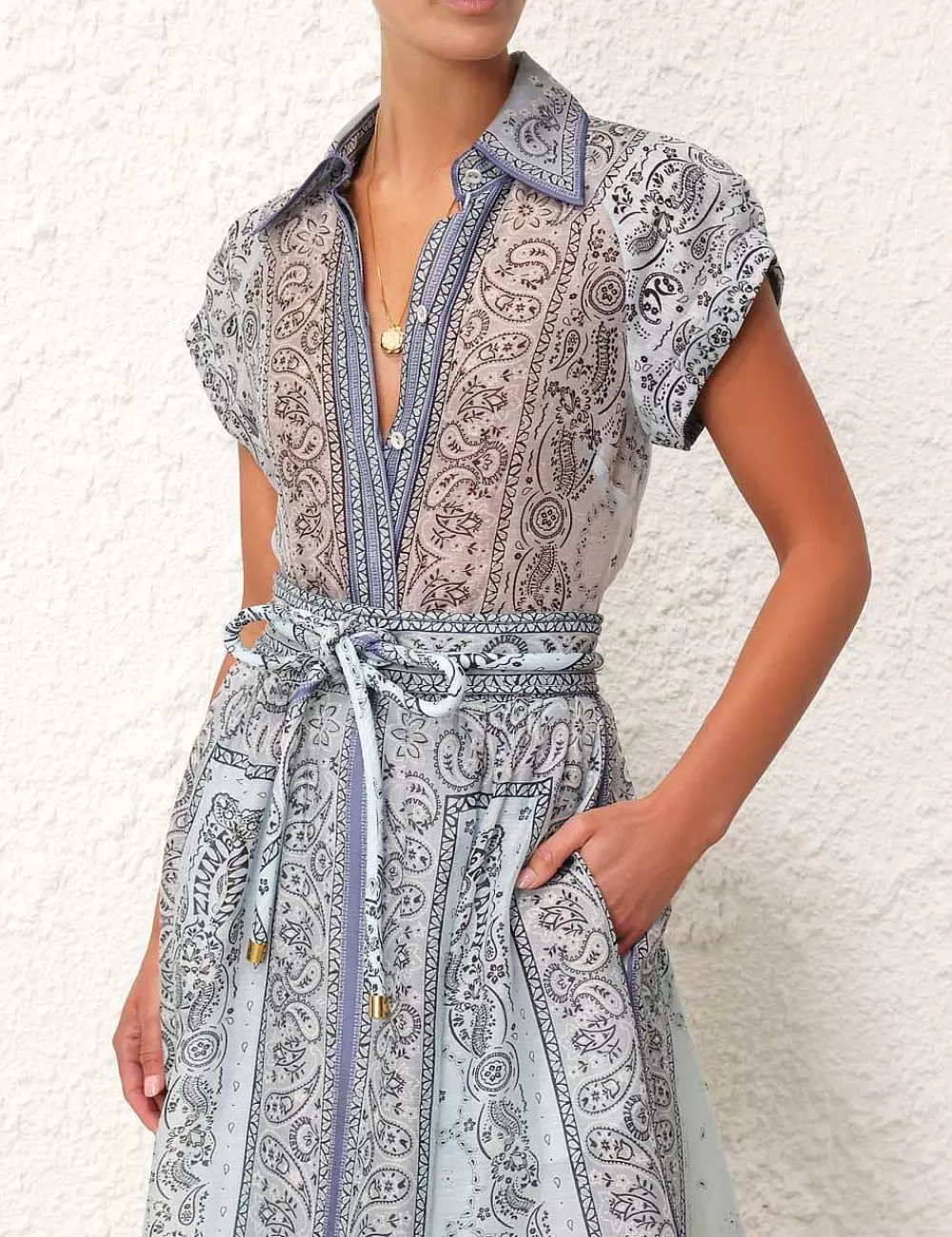 Best Sale ZIMMERMANN Matchmaker Fitted Blouse