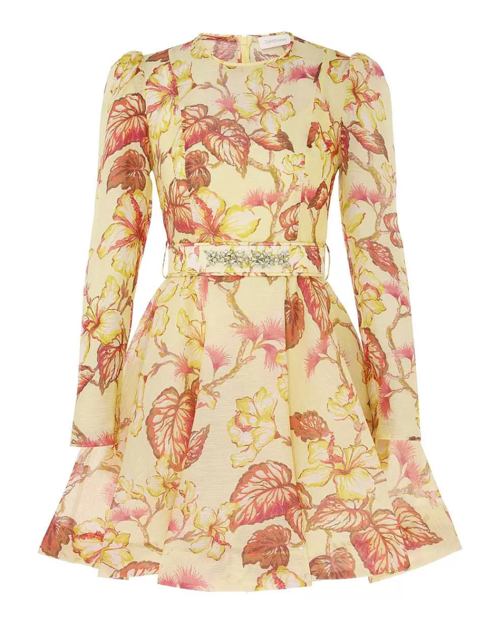 Outlet ZIMMERMANN Matchmaker Floral Mini Dress