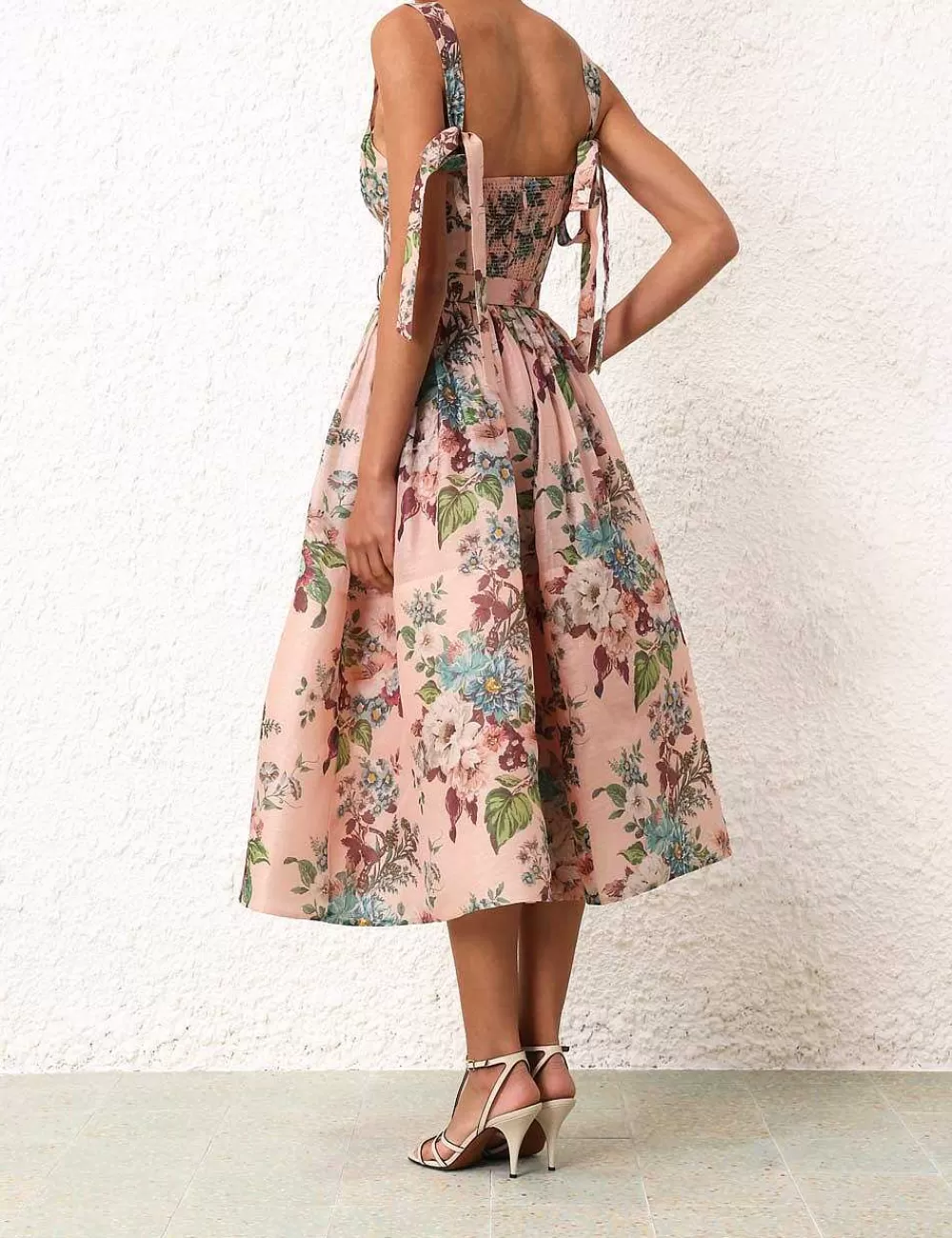 Cheap ZIMMERMANN Matchmaker Midi Dress