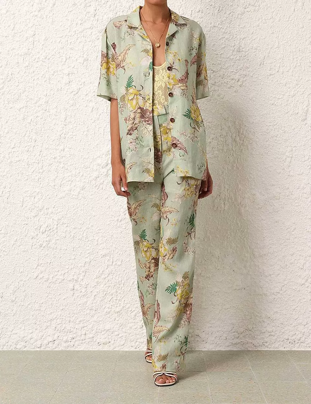 Cheap ZIMMERMANN Matchmaker Oversized Shirt