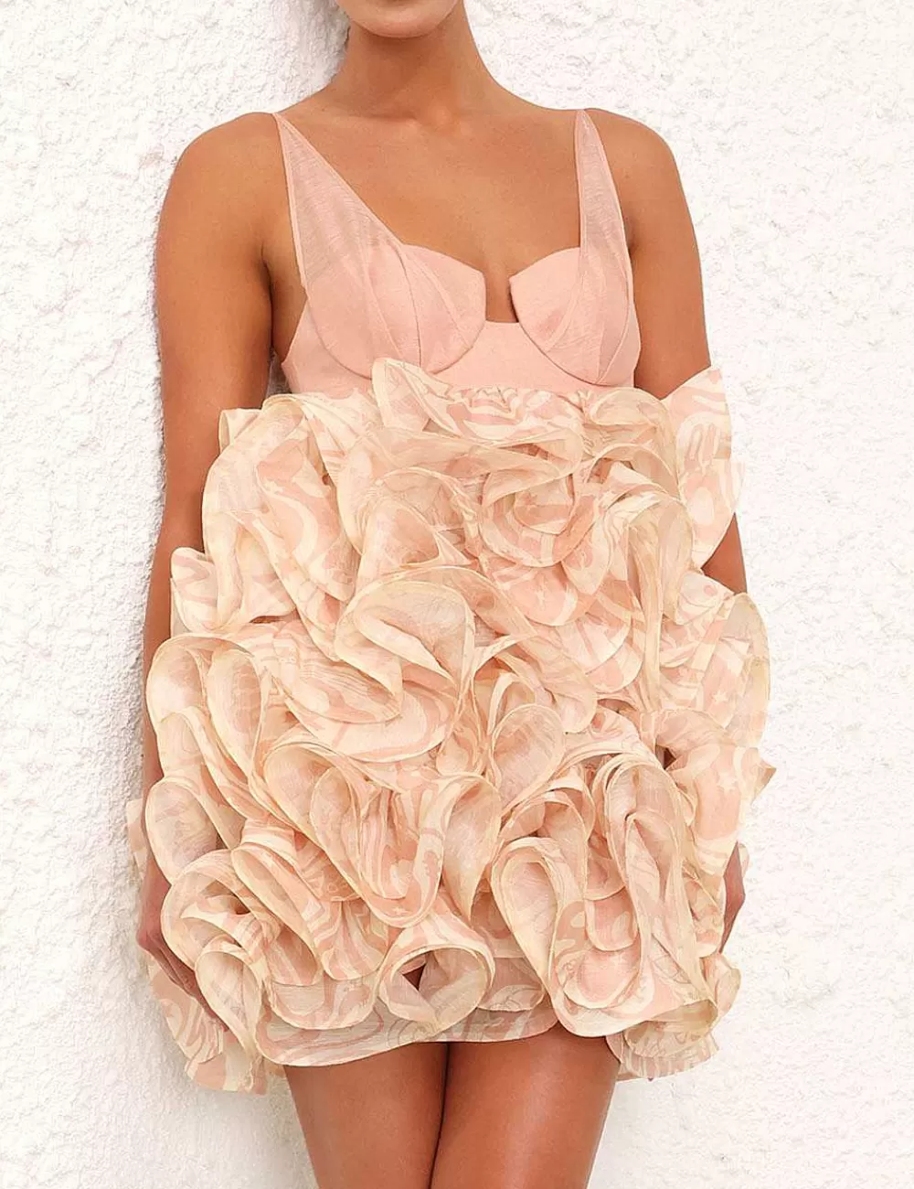 Sale ZIMMERMANN Matchmaker Ruffle Mini Dress