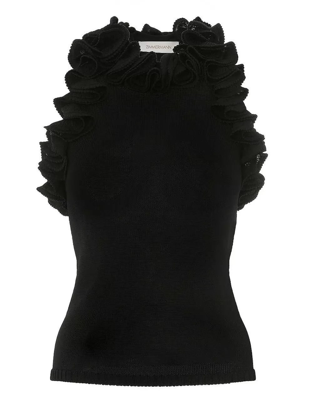 Sale ZIMMERMANN Matchmaker Ruffle Neck Top