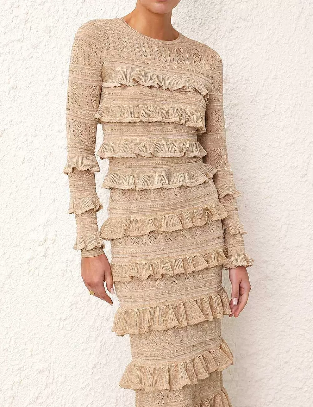 Clearance ZIMMERMANN Matchmaker Ruffle Top