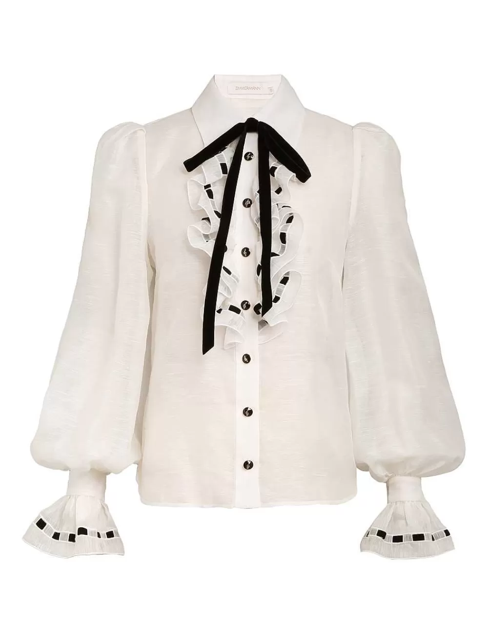 Clearance ZIMMERMANN Matchmaker Tuxedo Body Shirt