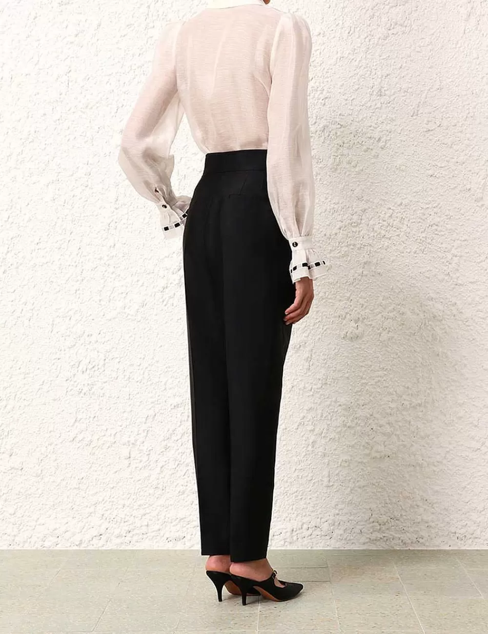 Clearance ZIMMERMANN Matchmaker Tuxedo Body Shirt