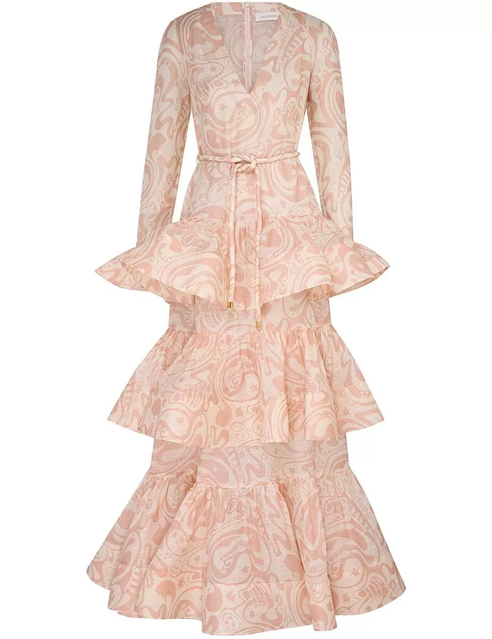 Discount ZIMMERMANN Matchmaker V Neck Gown