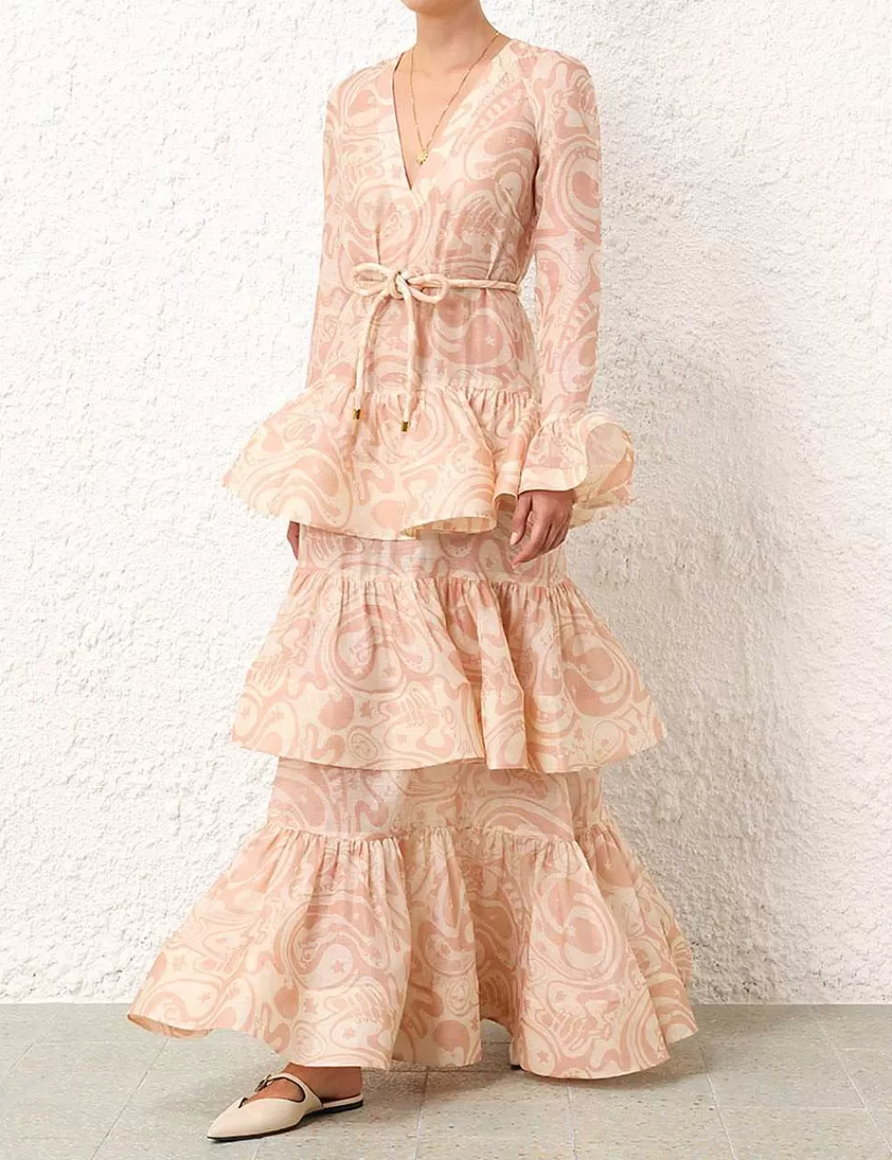 Discount ZIMMERMANN Matchmaker V Neck Gown