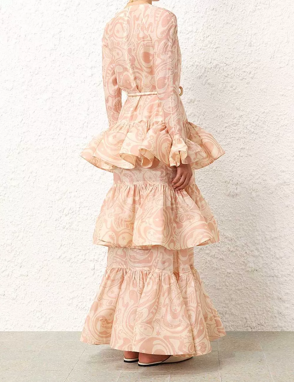 Cheap ZIMMERMANN Matchmaker V Neck Gown