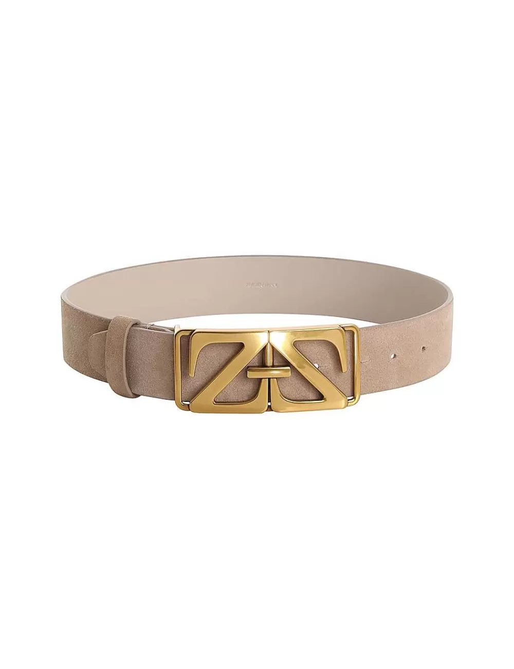 Outlet ZIMMERMANN Monogram Suede Waist Belt