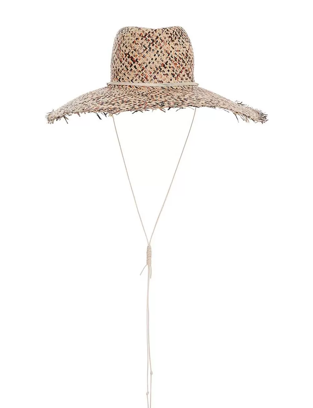 Cheap ZIMMERMANN Multi Tone Straw Fedora