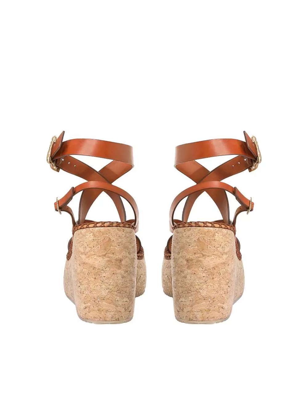 Fashion ZIMMERMANN Multi-Strap Sandal Wedge