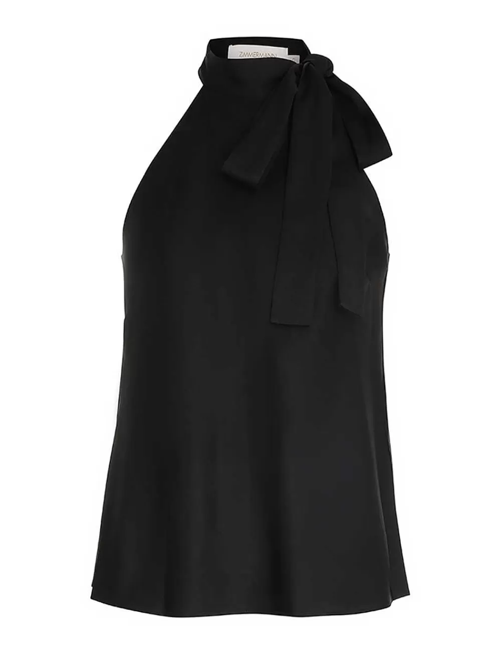 Fashion ZIMMERMANN Neck Tie Tank Top