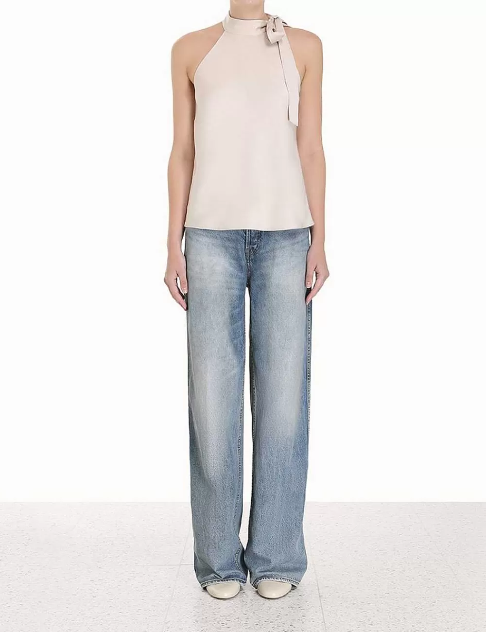 Discount ZIMMERMANN Neck Tie Tank Top