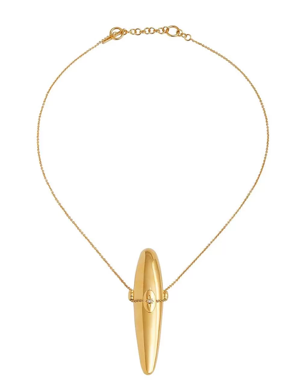 Outlet ZIMMERMANN Paint Stroke Locket Necklace