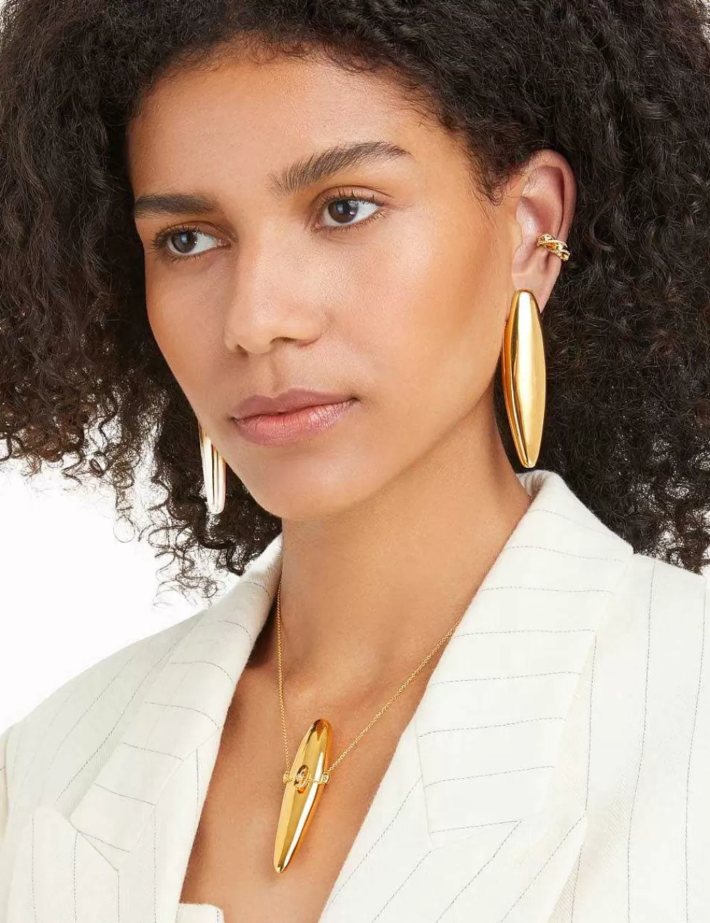 Cheap ZIMMERMANN Paint Stroke Locket Necklace