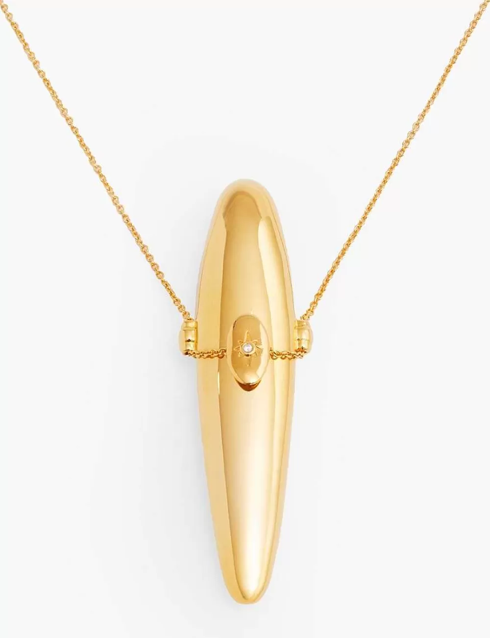 Outlet ZIMMERMANN Paint Stroke Locket Necklace