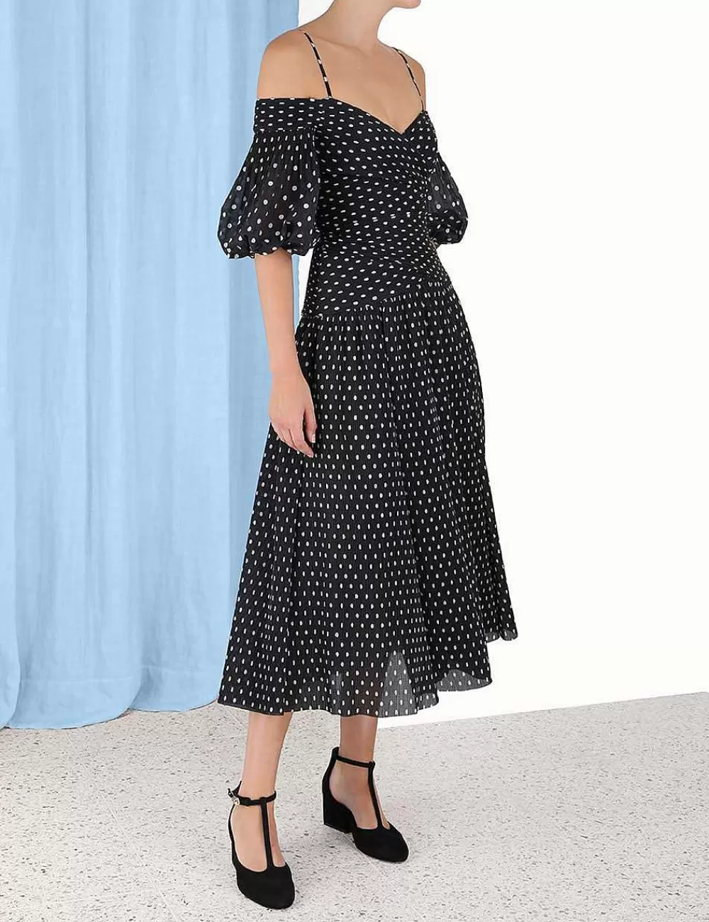 Best Sale ZIMMERMANN Pleated Midi