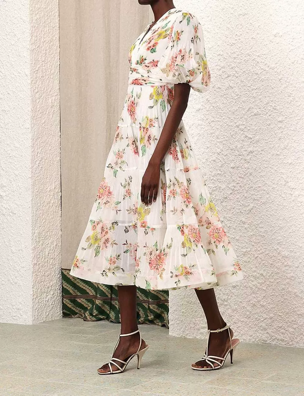 Sale ZIMMERMANN Pleated Midi Dress