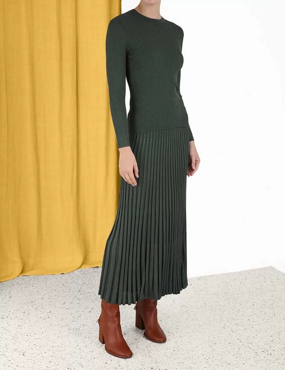 Flash Sale ZIMMERMANN Pleated Midi Skirt