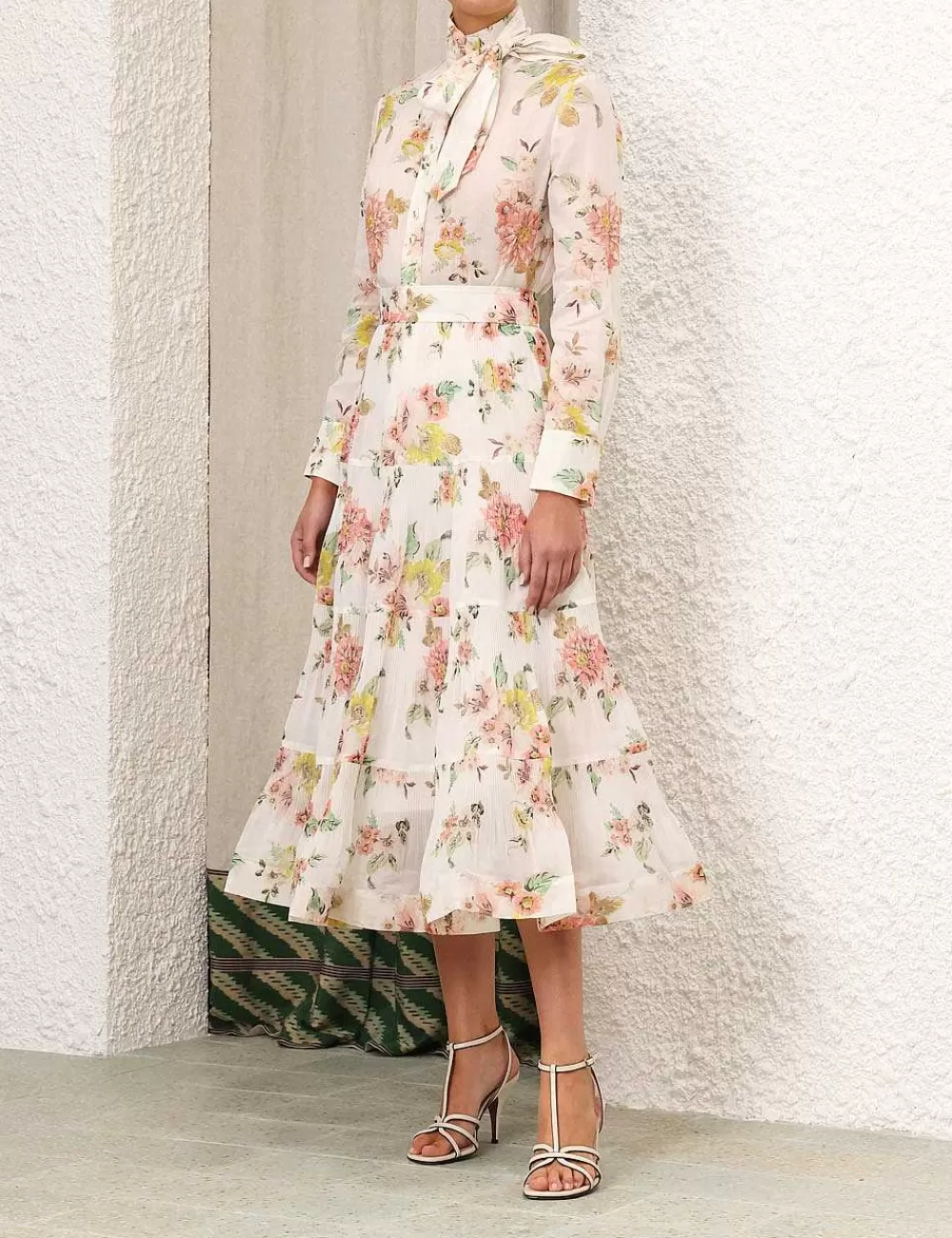 Best Sale ZIMMERMANN Pleated Midi Skirt