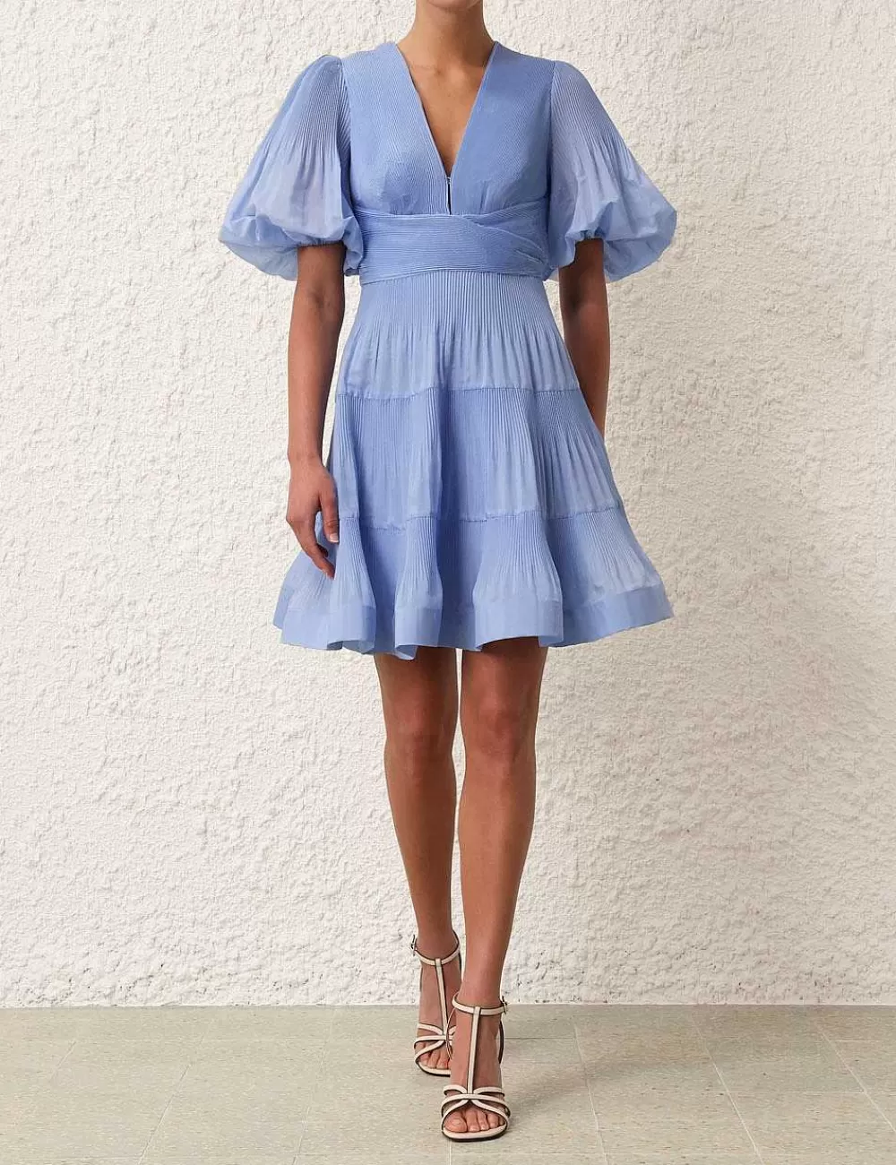 Best Sale ZIMMERMANN Pleated Mini Dress
