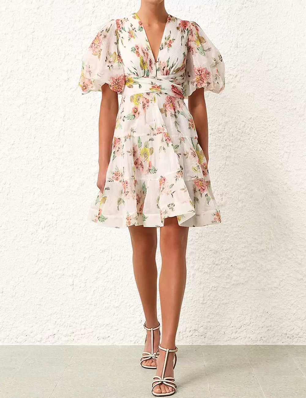 Outlet ZIMMERMANN Pleated Mini Dress