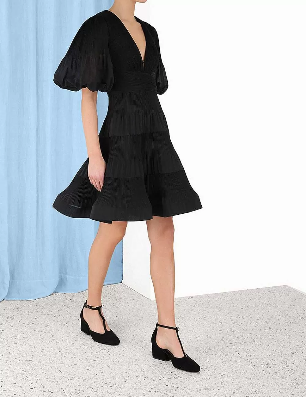 Best Sale ZIMMERMANN Pleated Mini Dress