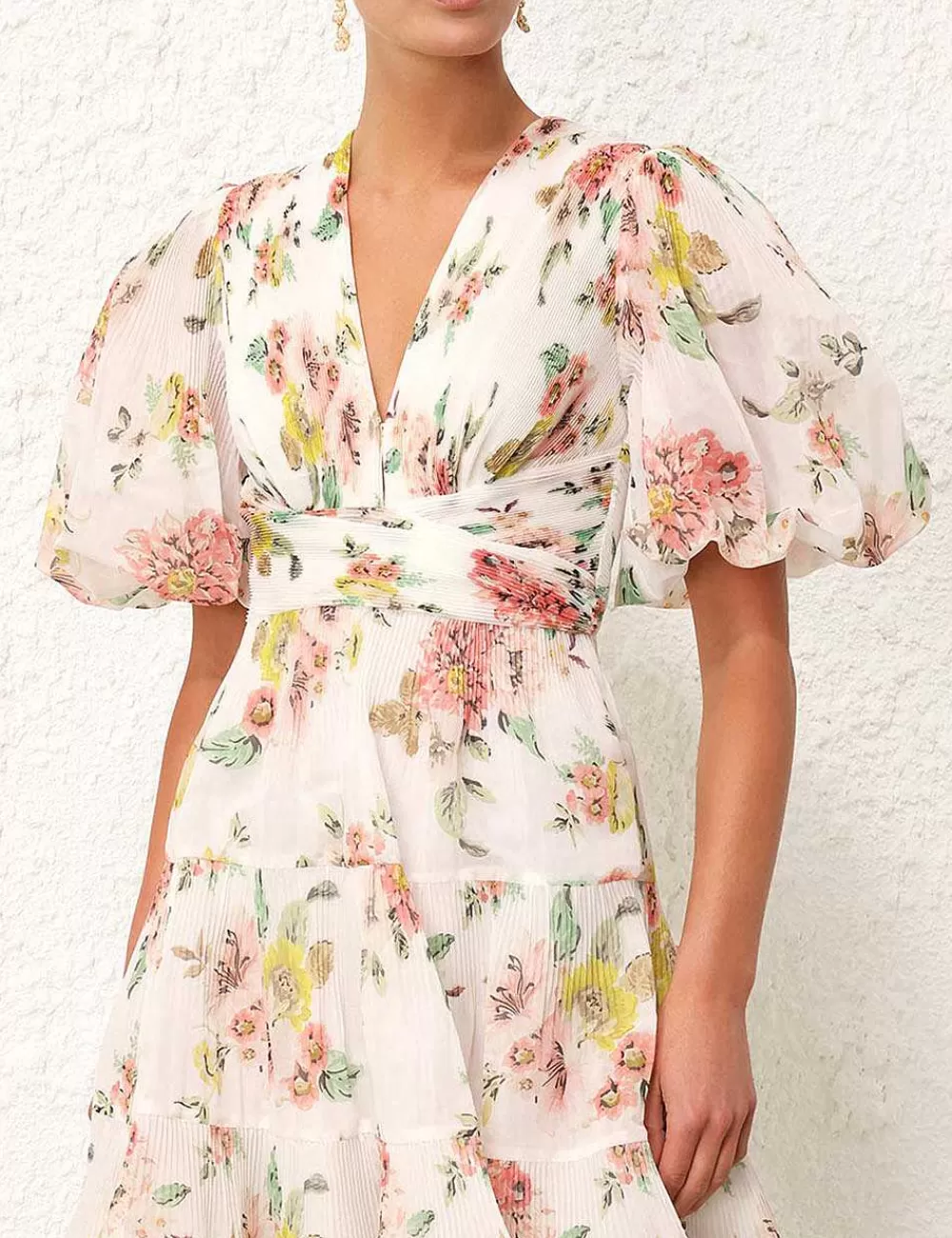 Outlet ZIMMERMANN Pleated Mini Dress