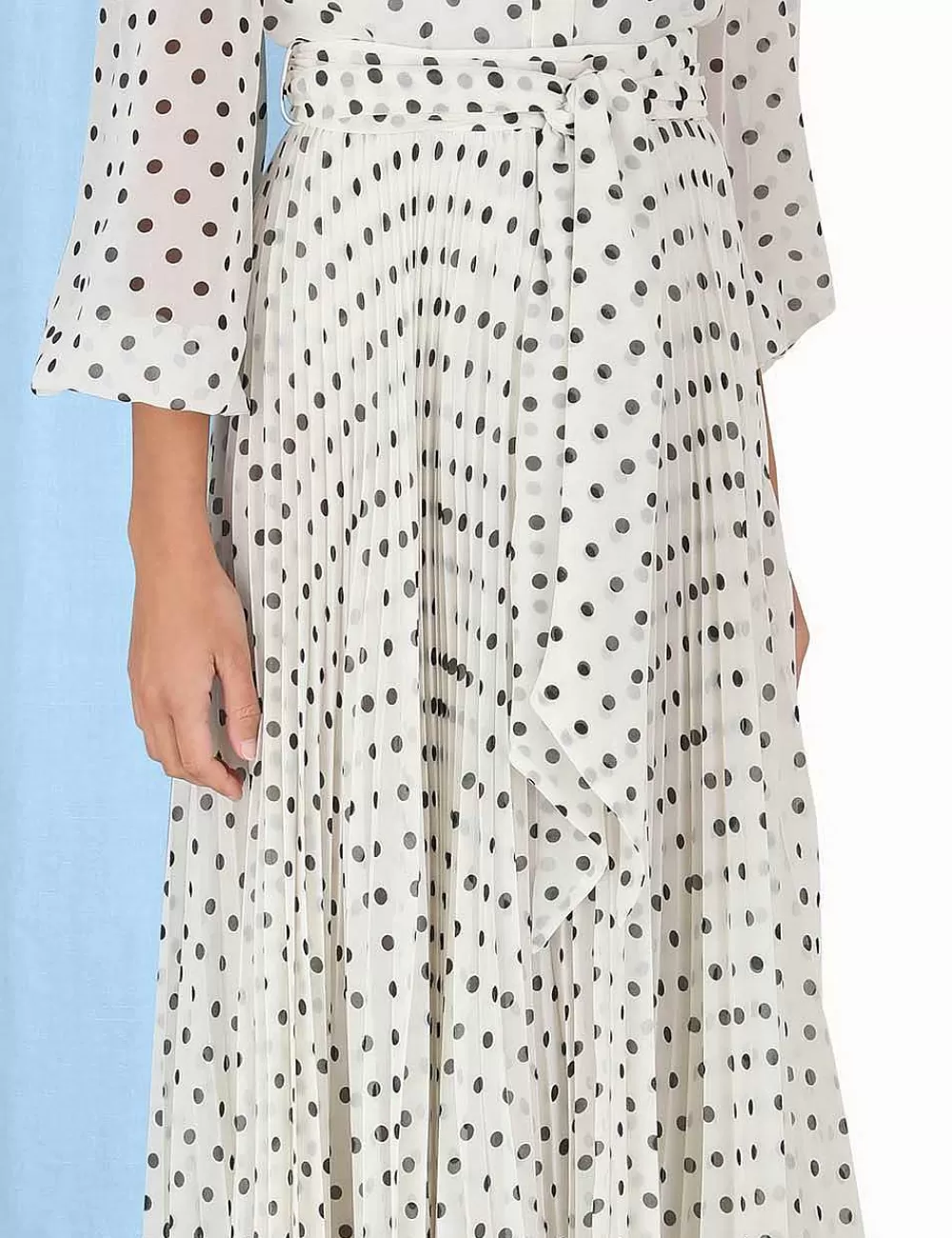 Outlet ZIMMERMANN Pleated Sunray Midi Skirt