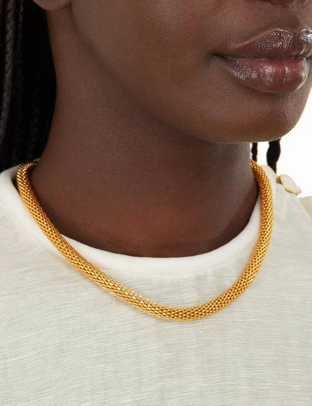 Shop ZIMMERMANN Popcorn Chain Necklace