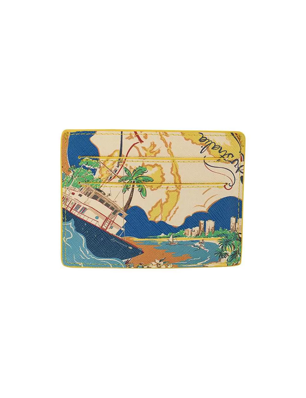 Cheap ZIMMERMANN Printed Leather Cardholder