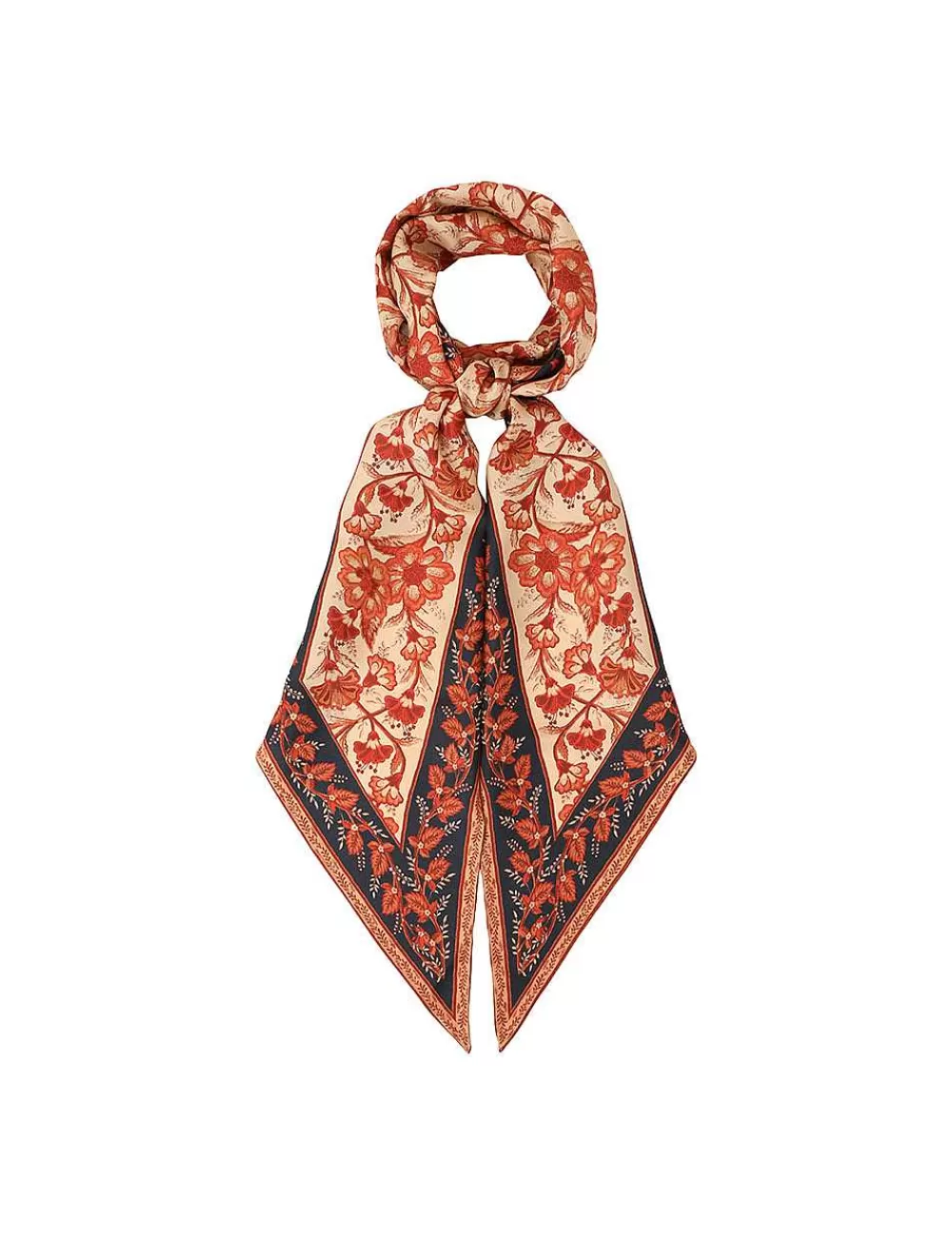 Store ZIMMERMANN Printed Silk Neck Scarf