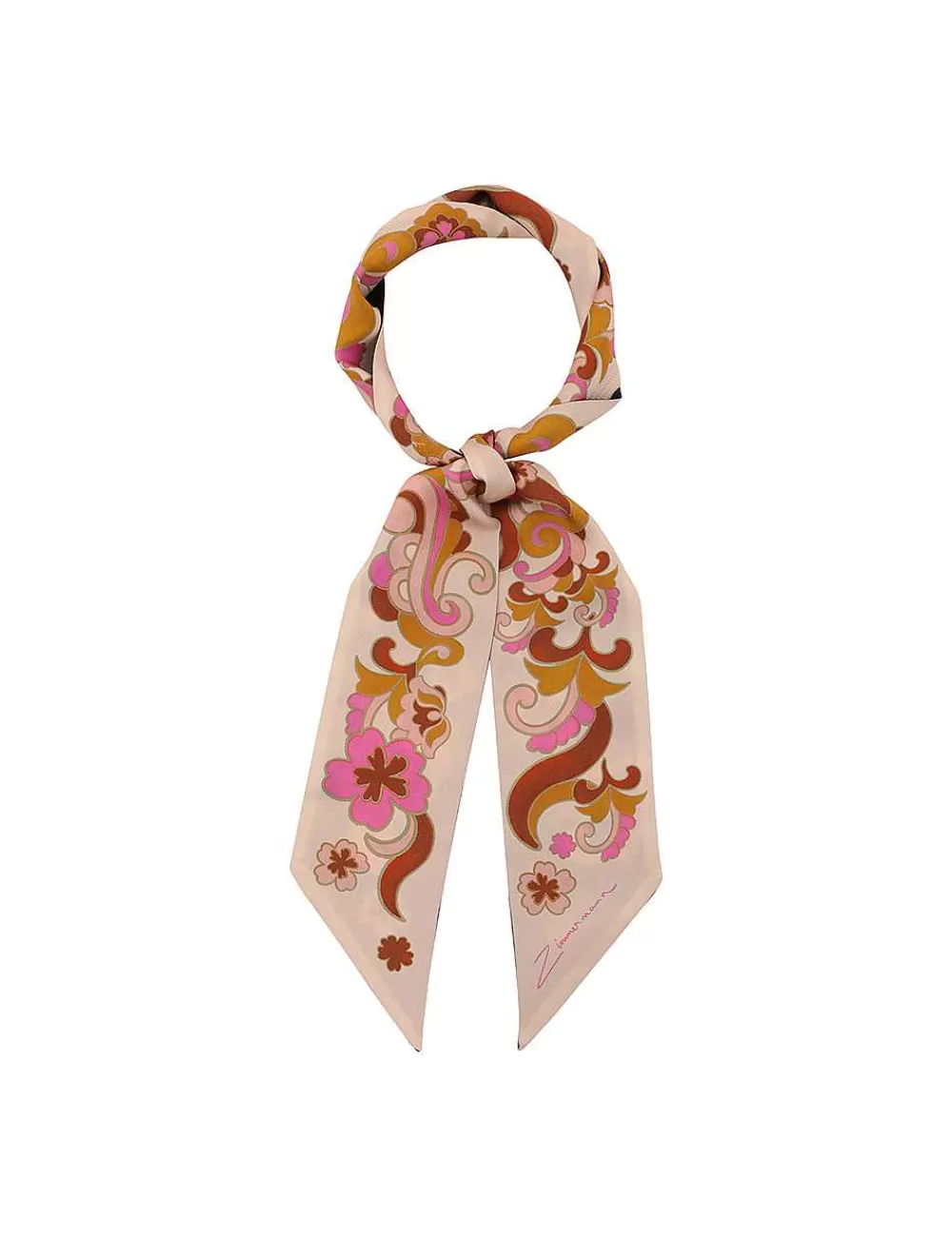 Best ZIMMERMANN Printed Silk Ribbon Scarf
