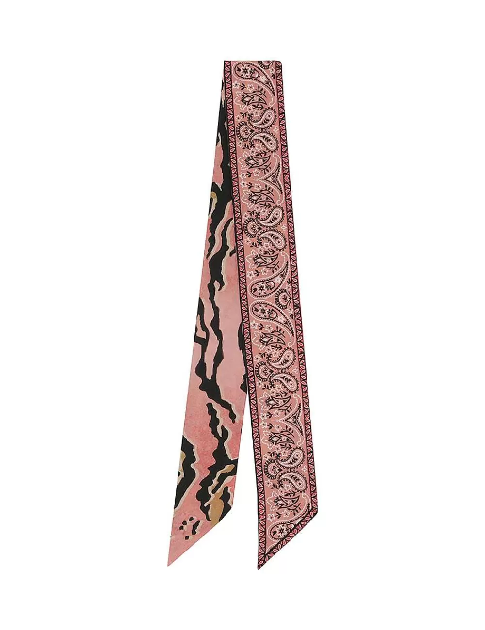 Flash Sale ZIMMERMANN Printed Silk Ribbon Scarf