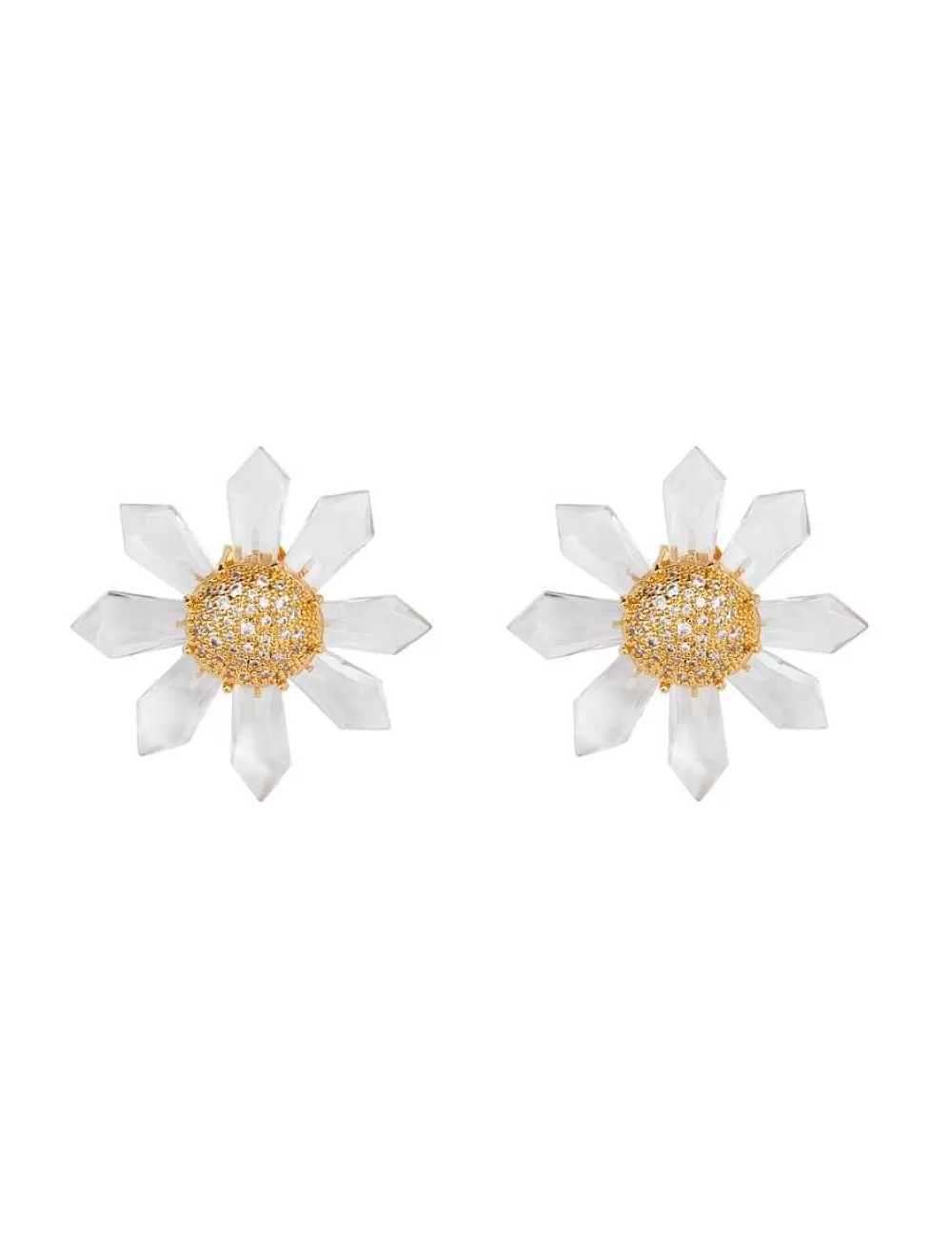 Sale ZIMMERMANN Quartz Sunflower Earrings