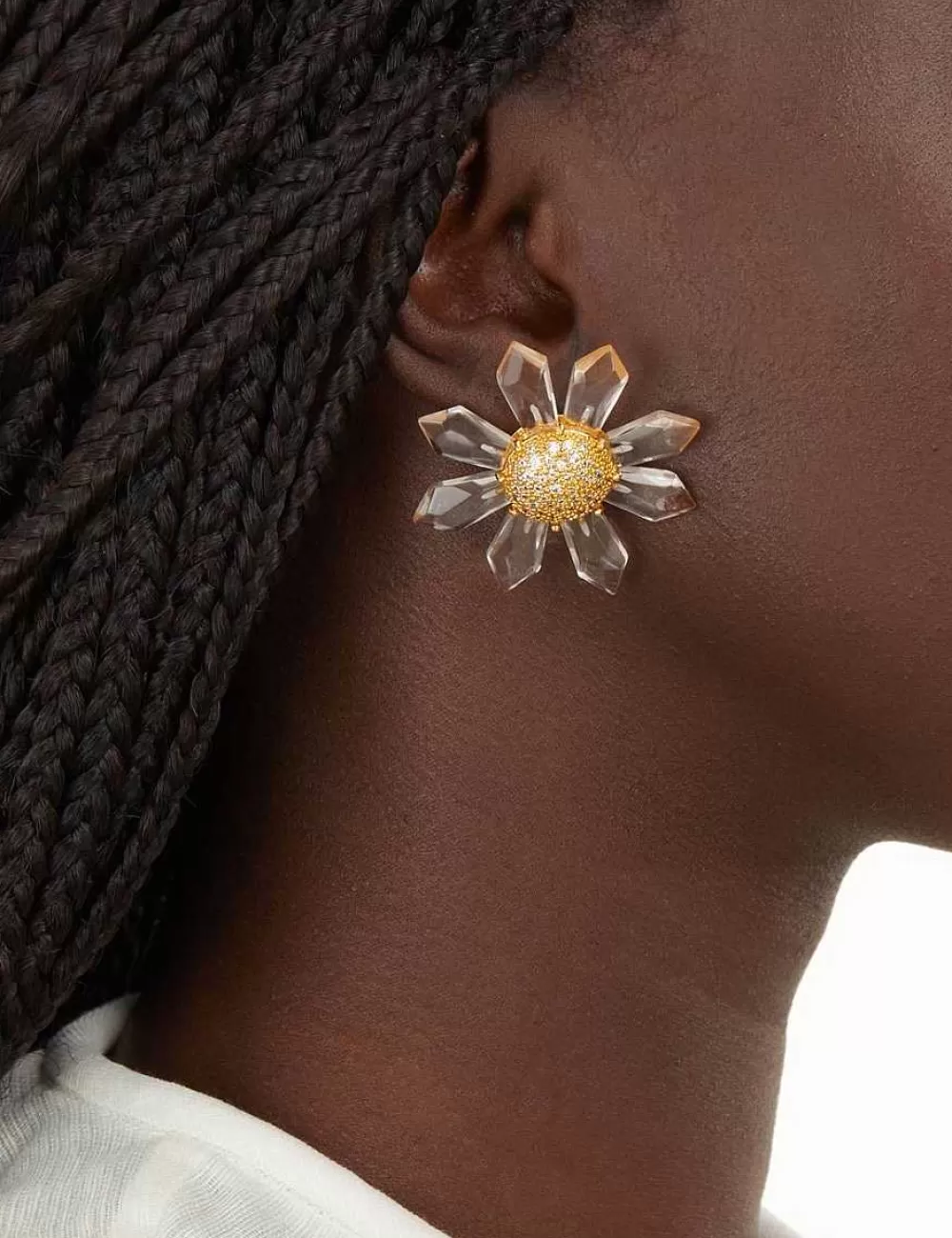 Sale ZIMMERMANN Quartz Sunflower Earrings