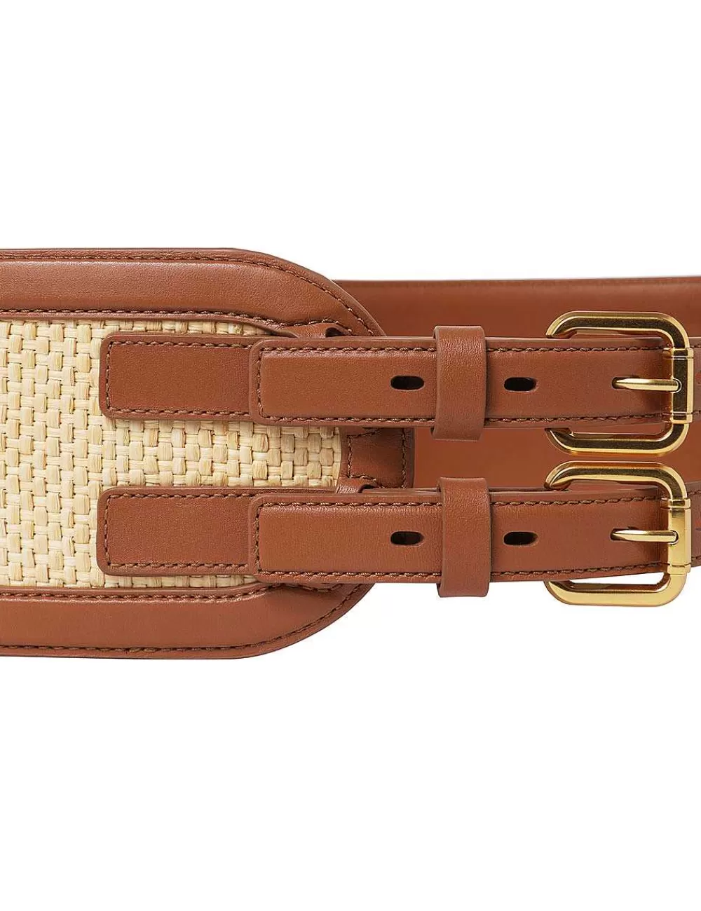 Shop ZIMMERMANN Raffia Belt 90