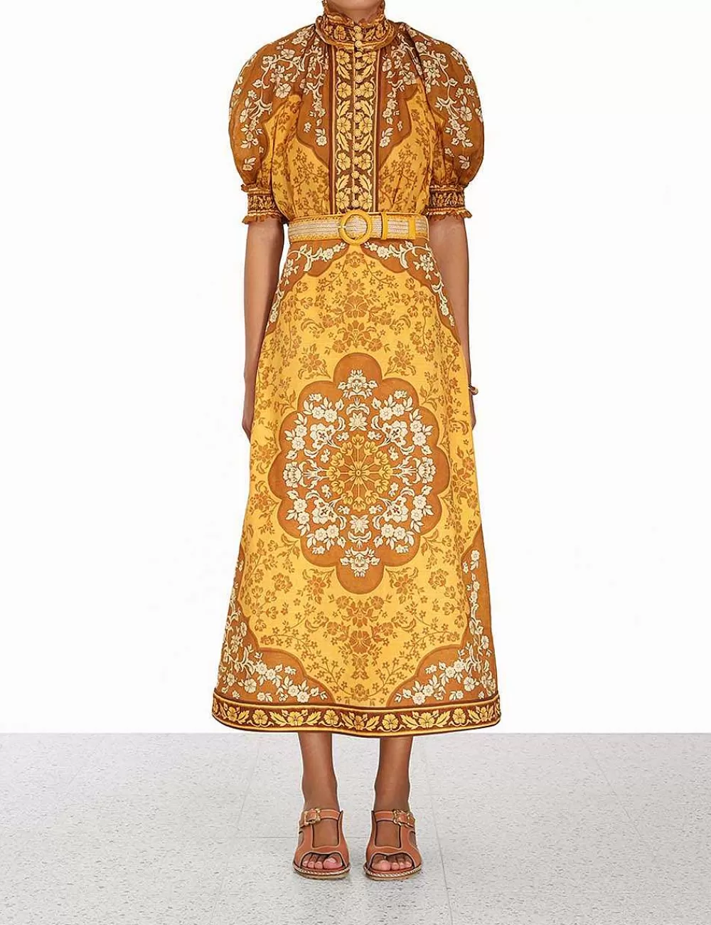 Outlet ZIMMERMANN Raie Column Skirt