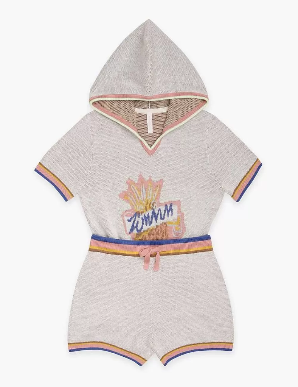Cheap ZIMMERMANN Raie Jacquard Pineapple Hoodie